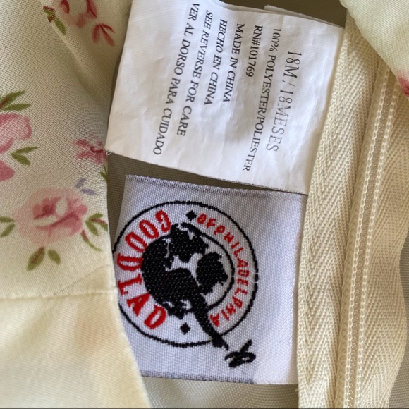 Yellow Floral Spring Dress 18 months - Picture 4 of 4